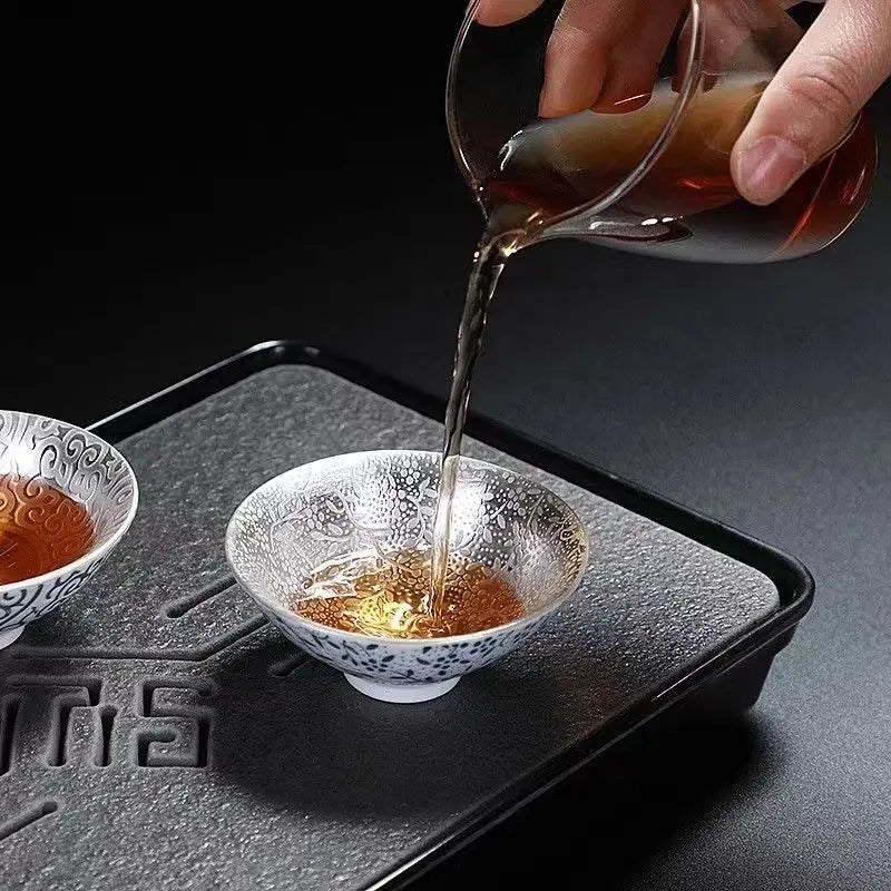 Creative 999 Sterling Silver Master Teacup