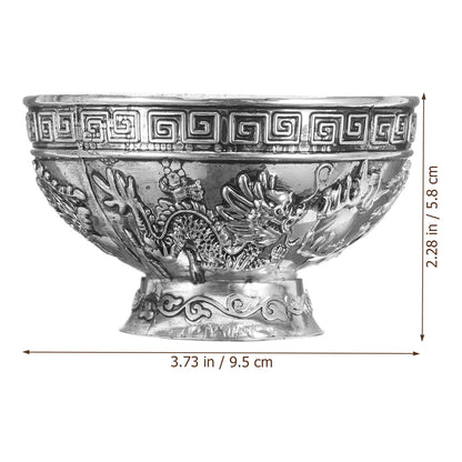 Dragon phoenix offering bowl