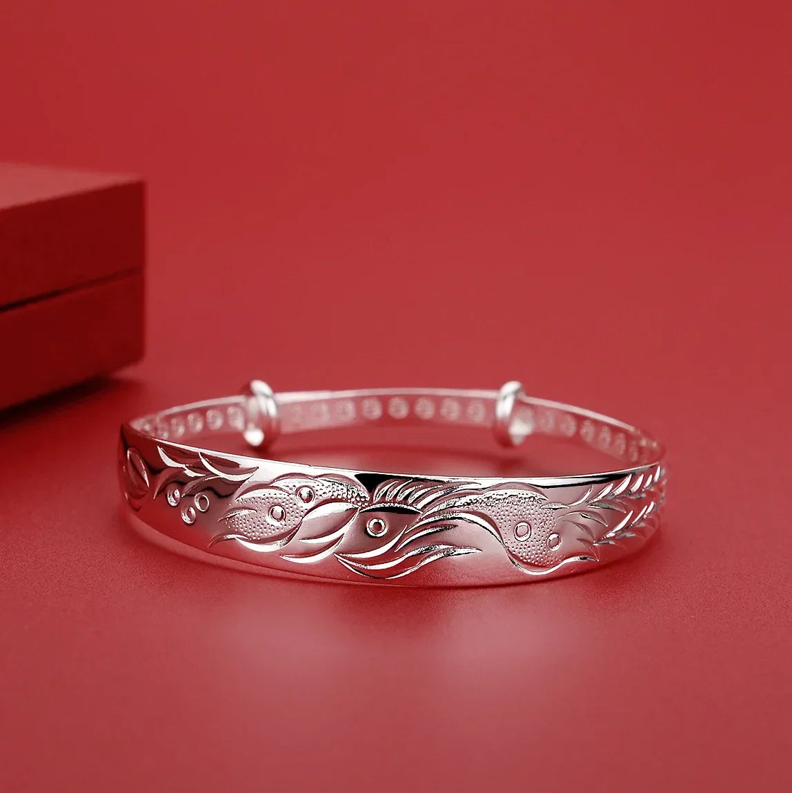 Noble Phoenix Sterling Silver Bracelet