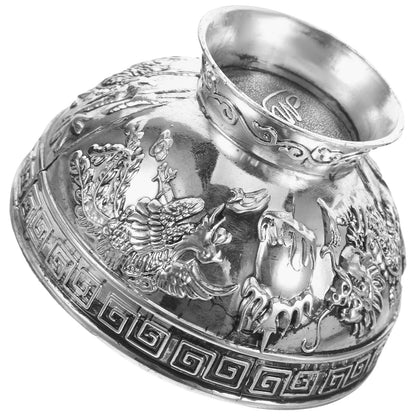 Dragon phoenix offering bowl