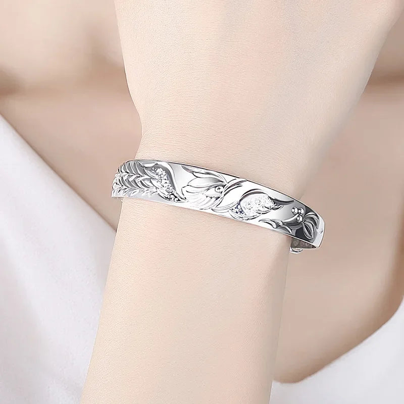 Noble Phoenix Sterling Silver Bracelet