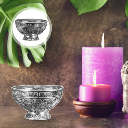 Dragon phoenix offering bowl